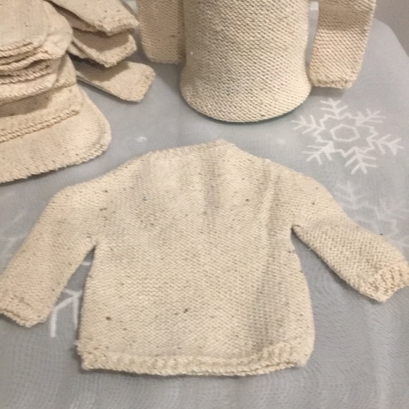 Crafting Doll Sweaters 14pc Party Favors ScareA-Crow Dinner Seats Treat Bags NEW - Picture 4 of 5